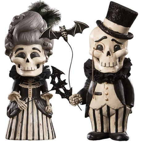 Bethany Lowe Designs Mr. and Mrs. Dapper Desmond - Set of 2