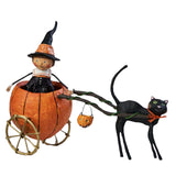 Piper's Pumpkin Ride Halloween Figurine by Lori Mitchell