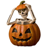 Pop Up Skelly Paper Mache by Bethany Lowe front