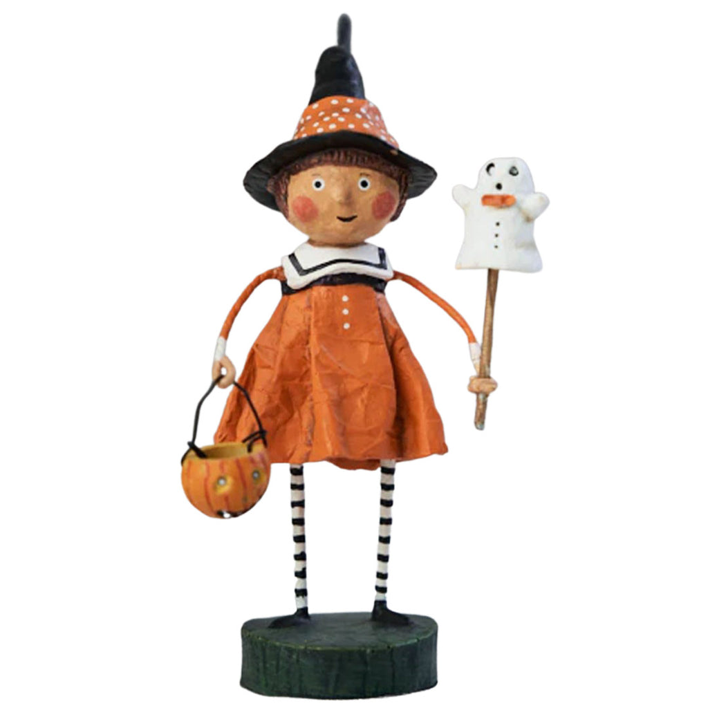 Precious Pumpkin Halloween Figurine and Collectible by Lori Mitchell
