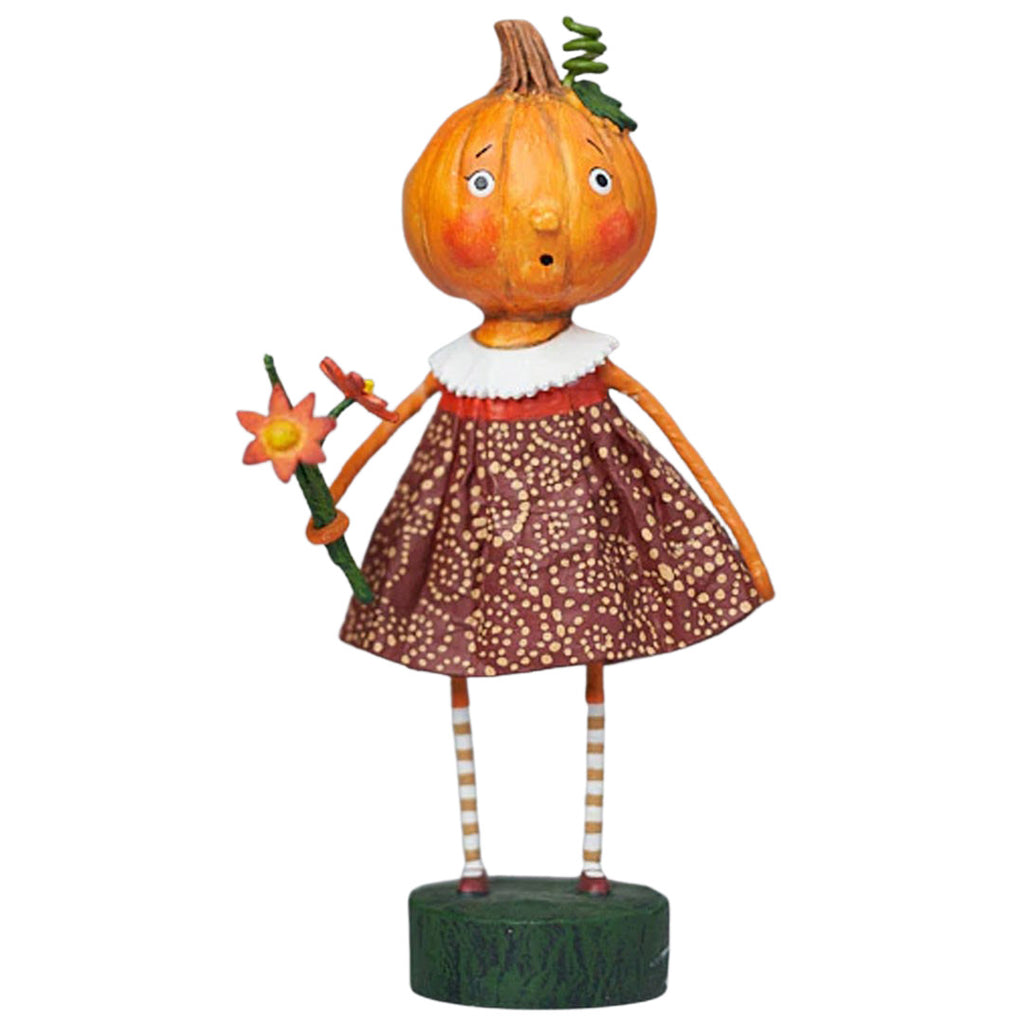 Pumpkin Spice, Halloween Figurine, designed by Lori Mitchell front