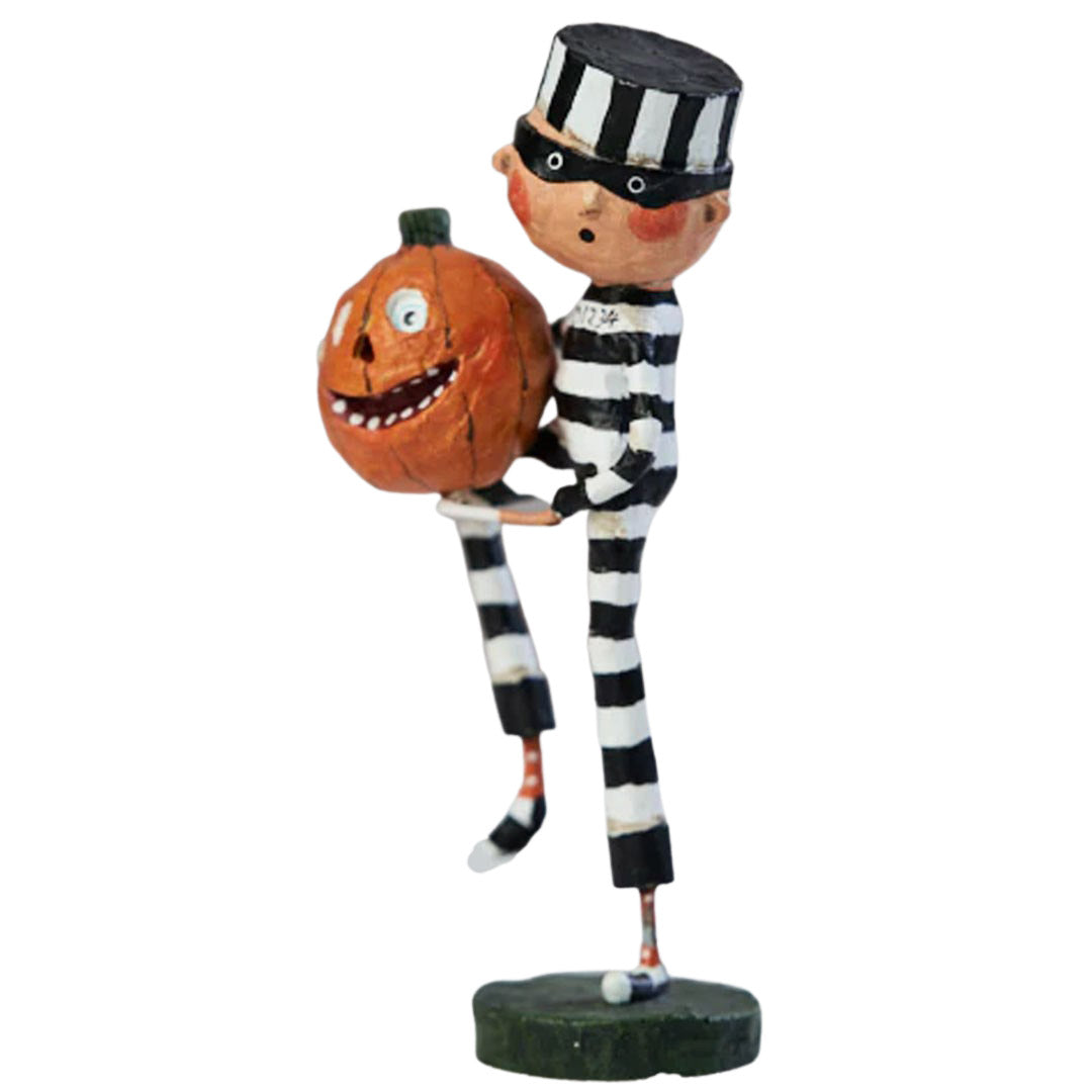Pumpkin Thief Halloween Figurine and Collectible by Lori Mitchell