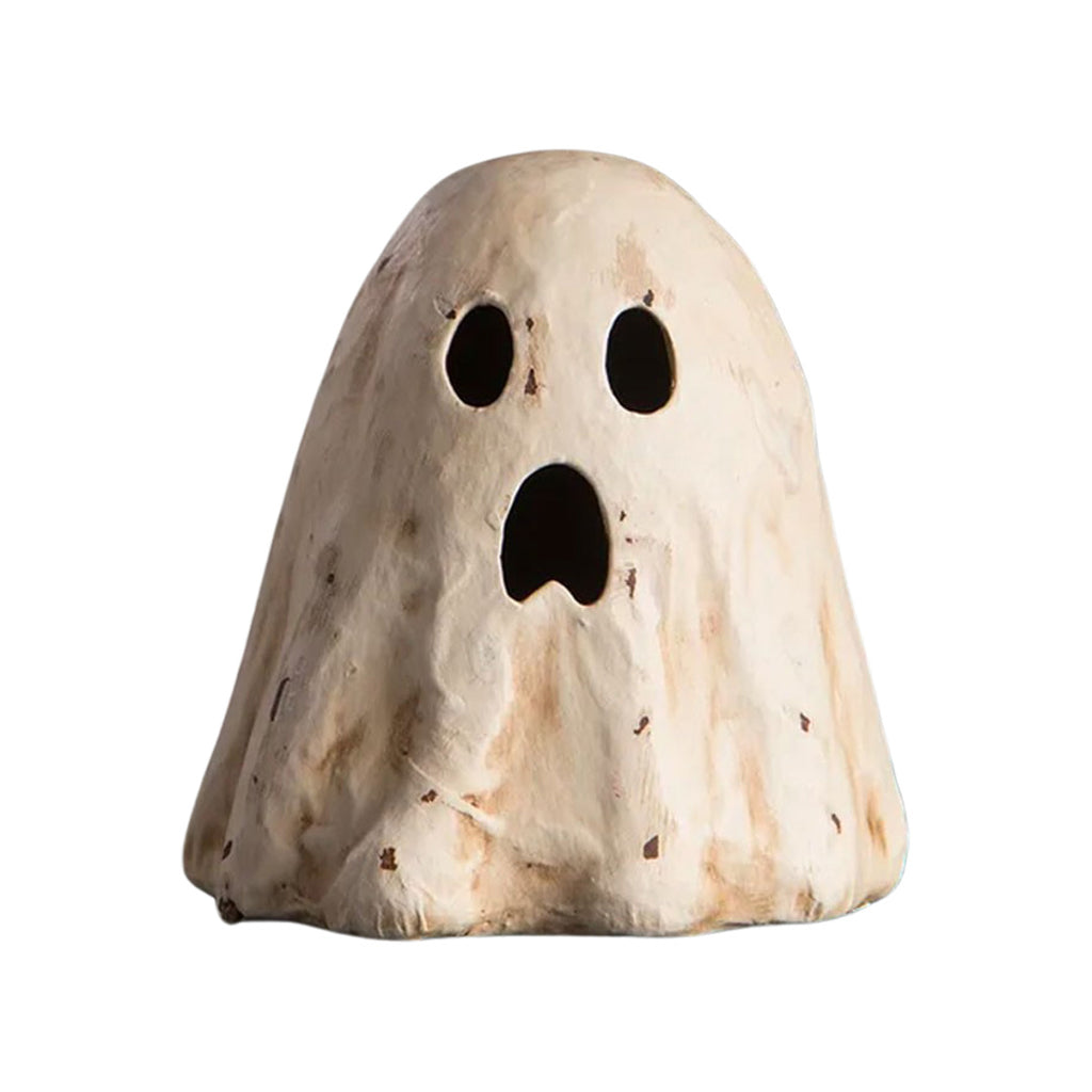 Bethany Lowe Scared Ghost Luminary Small Paper Mache