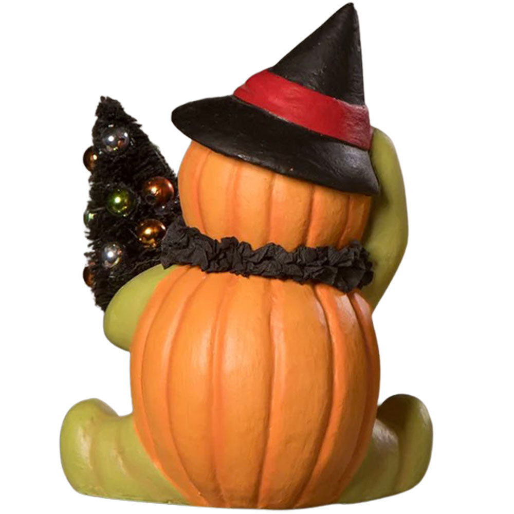 Bethany Lowe Seated Pumpkin Head Witch - Thumbnail 2