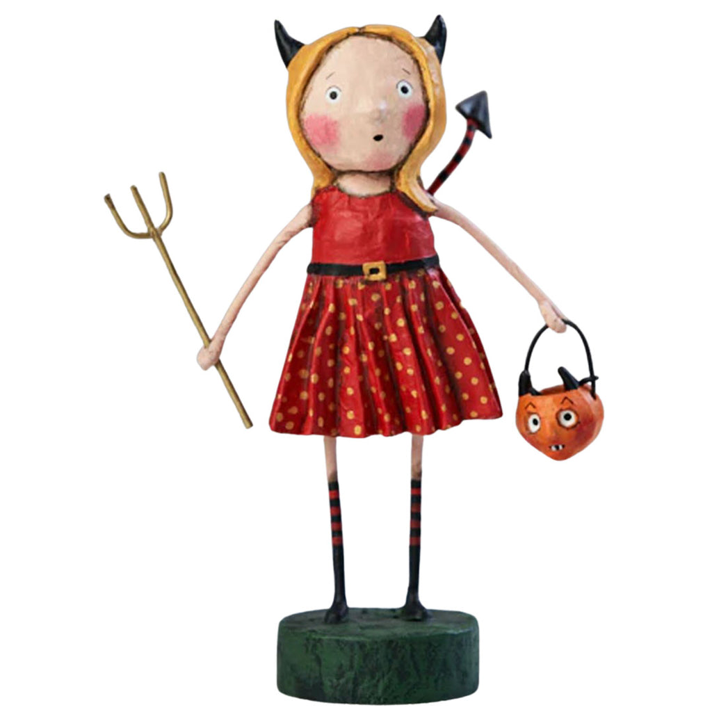 She Devil Halloween Figurine and Collectible by Lori Mitchell