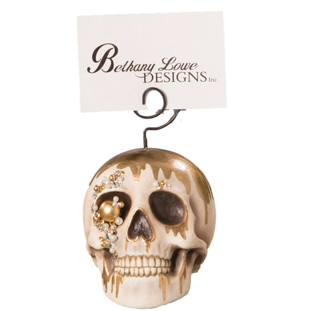 Skull Place Card Holder & Ornament