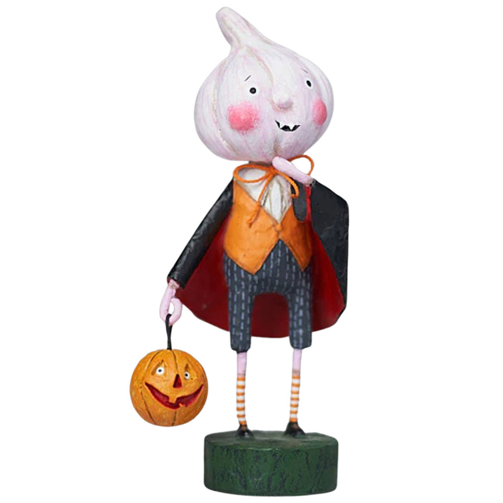 The Curse of Count Garlic, Halloween Figurine, designed by Lori Mitchell front