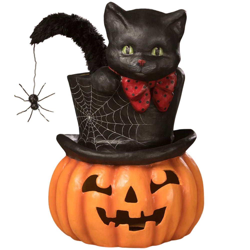 Top Hat Surprise Jack O'Lantern
