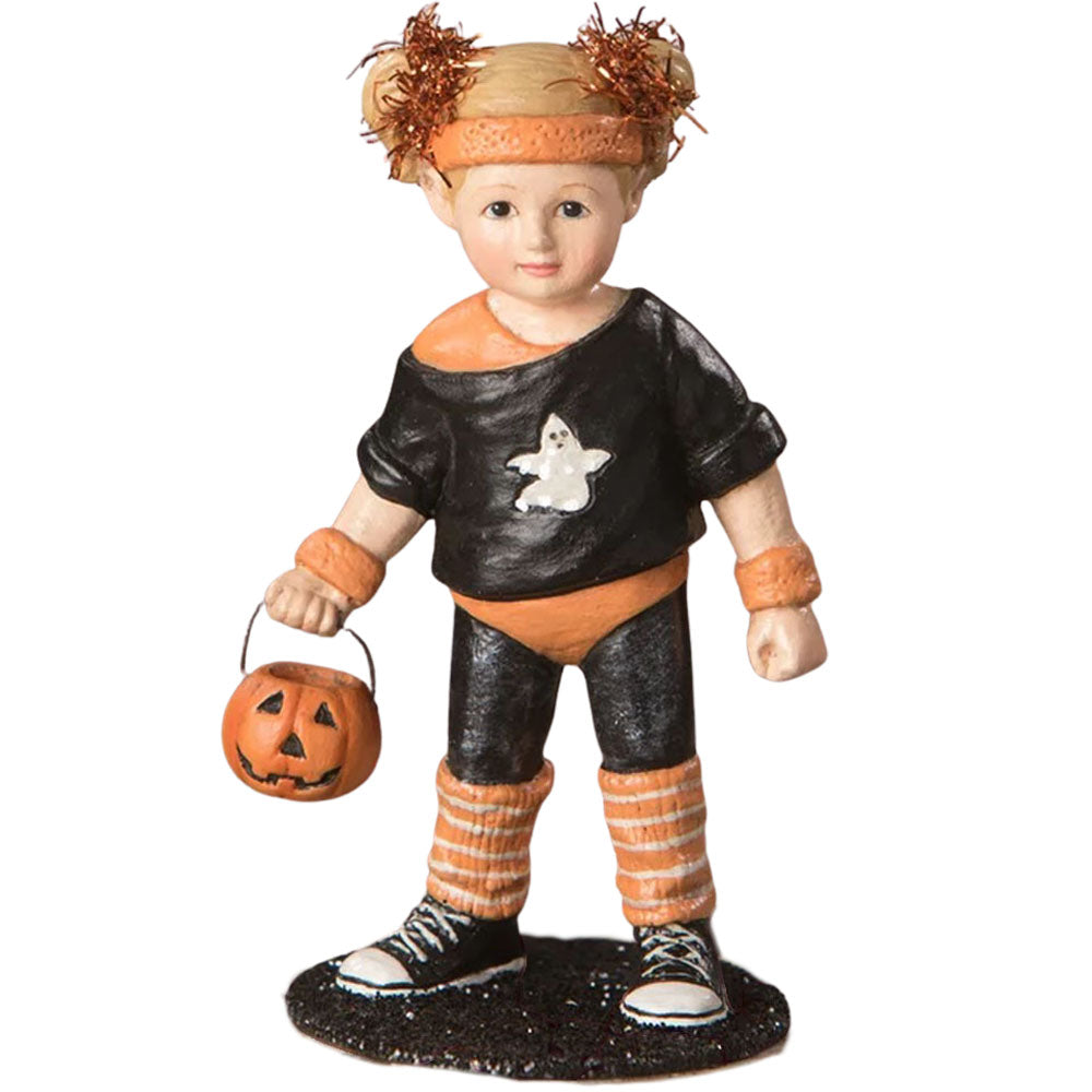 Halloween Work Out Babe Figurine and Collectible by Bethany Lowe front