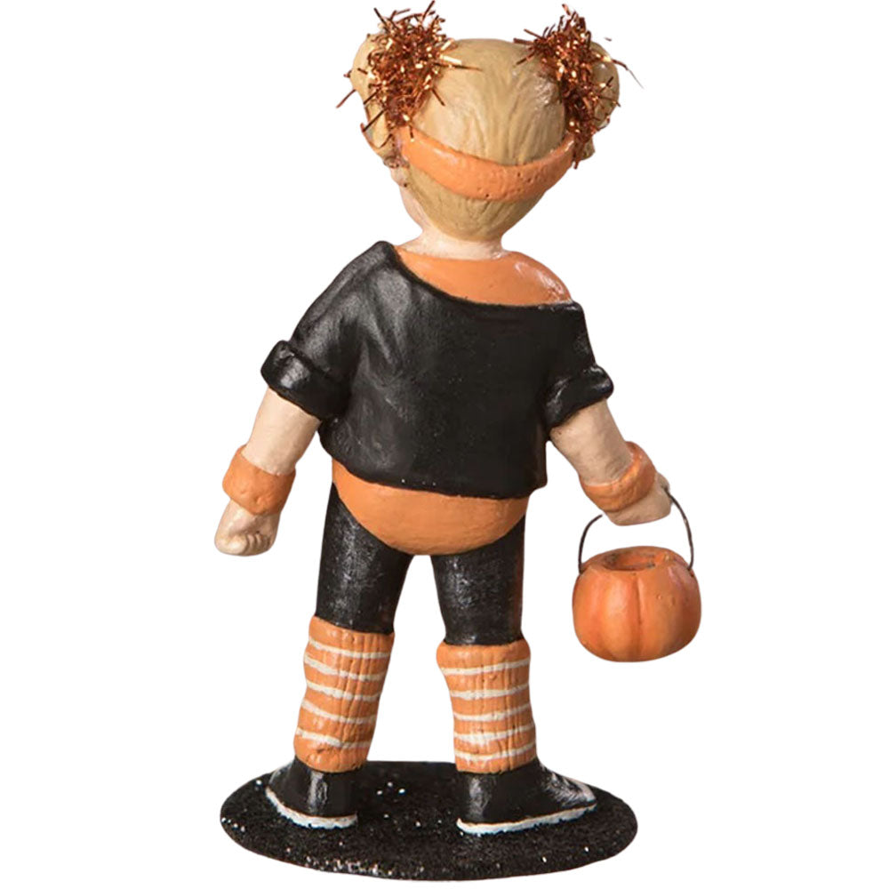Halloween Work Out Babe Figurine and Collectible by Bethany Lowe back