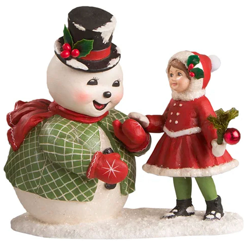 Hello Old Friend Christmas Figurine by Bethany Lowe front