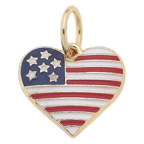 Cuddle Decor I Love America Charm