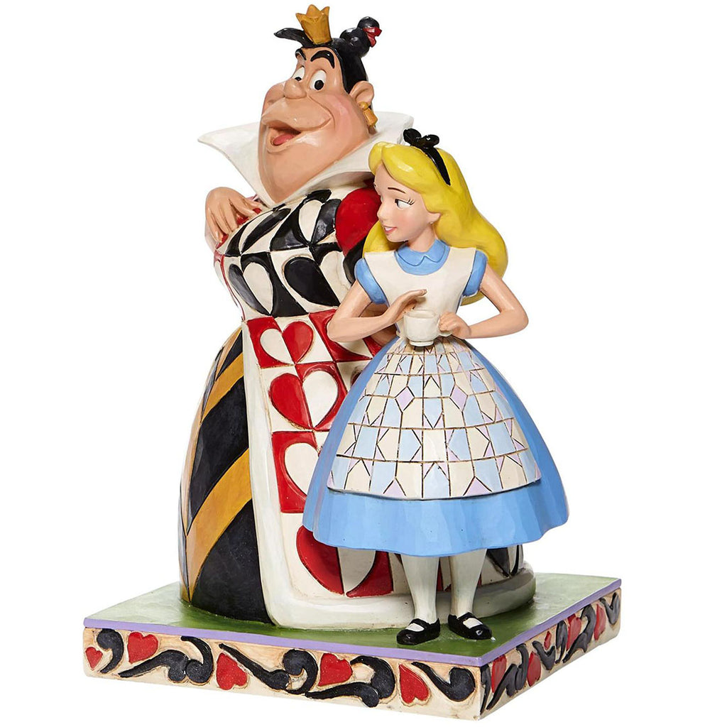Jim Shore Alice and Queen of Hearts side