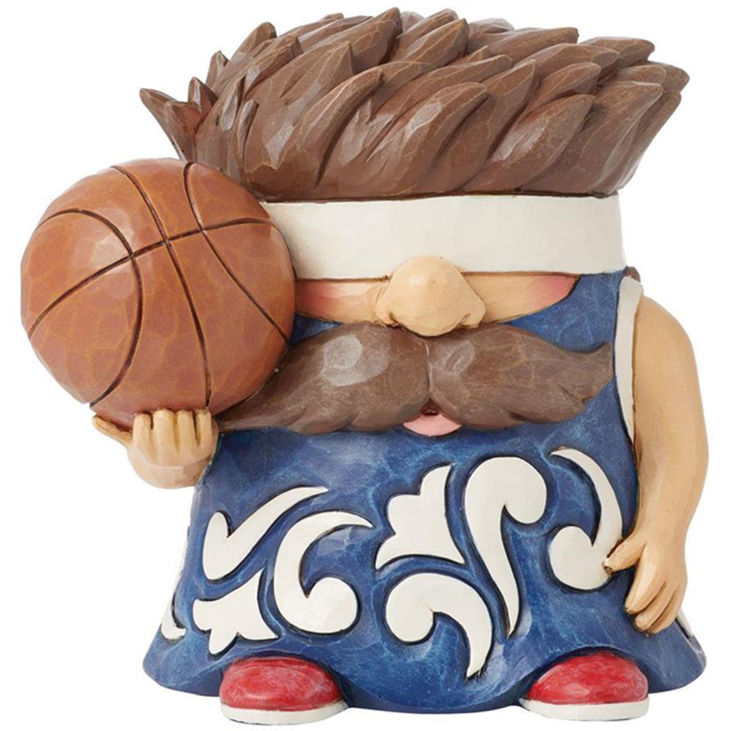 Jim Shore Gnome Basketball Player front