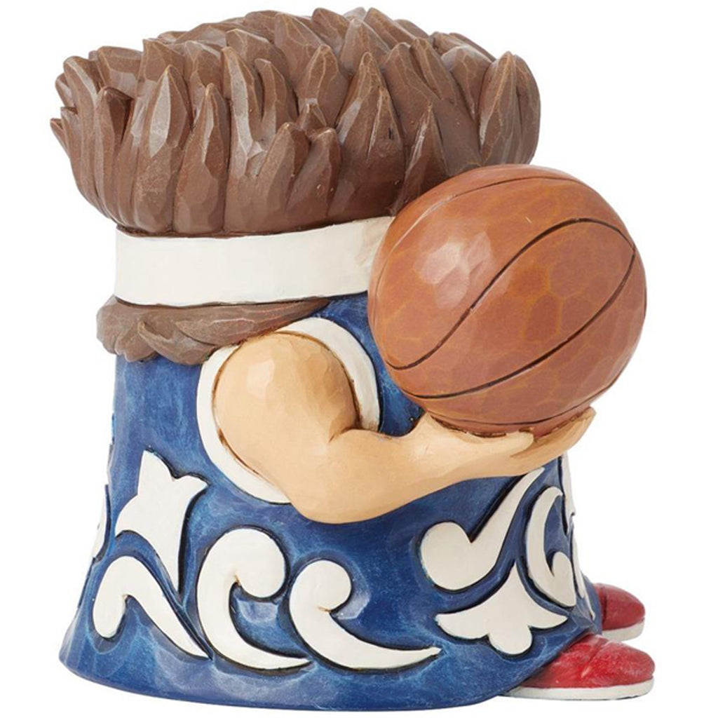 Jim Shore Gnome Basketball Player right side