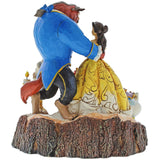 Jim Shore Beauty and Beast Carved by Heart back