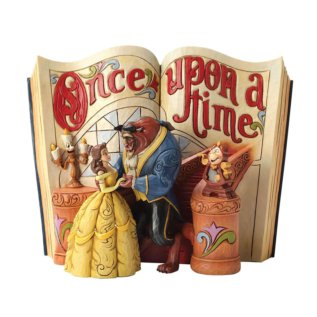 Jim Shore Beauty and Beast Storybook