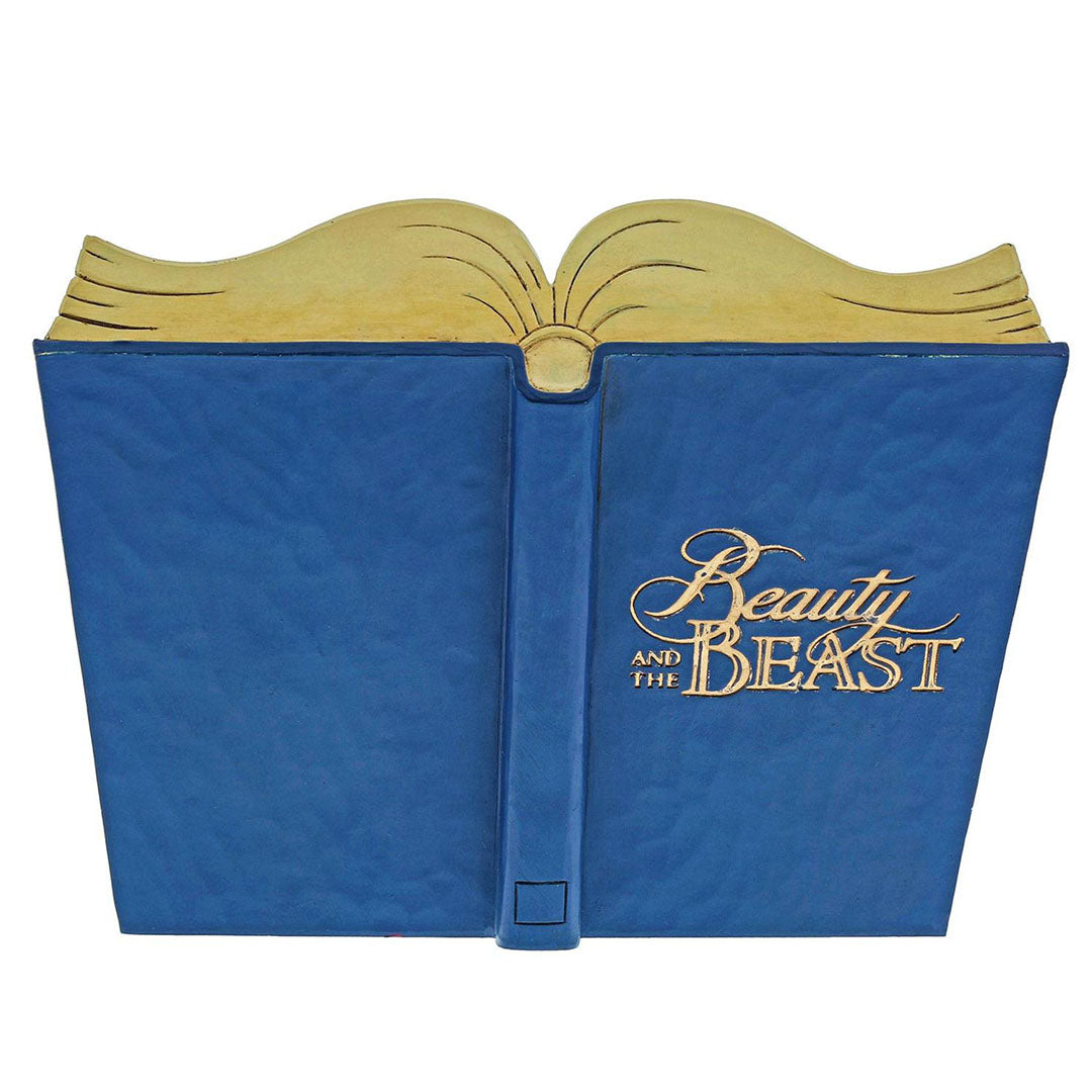 Jim Shore Beauty and Beast Storybook back