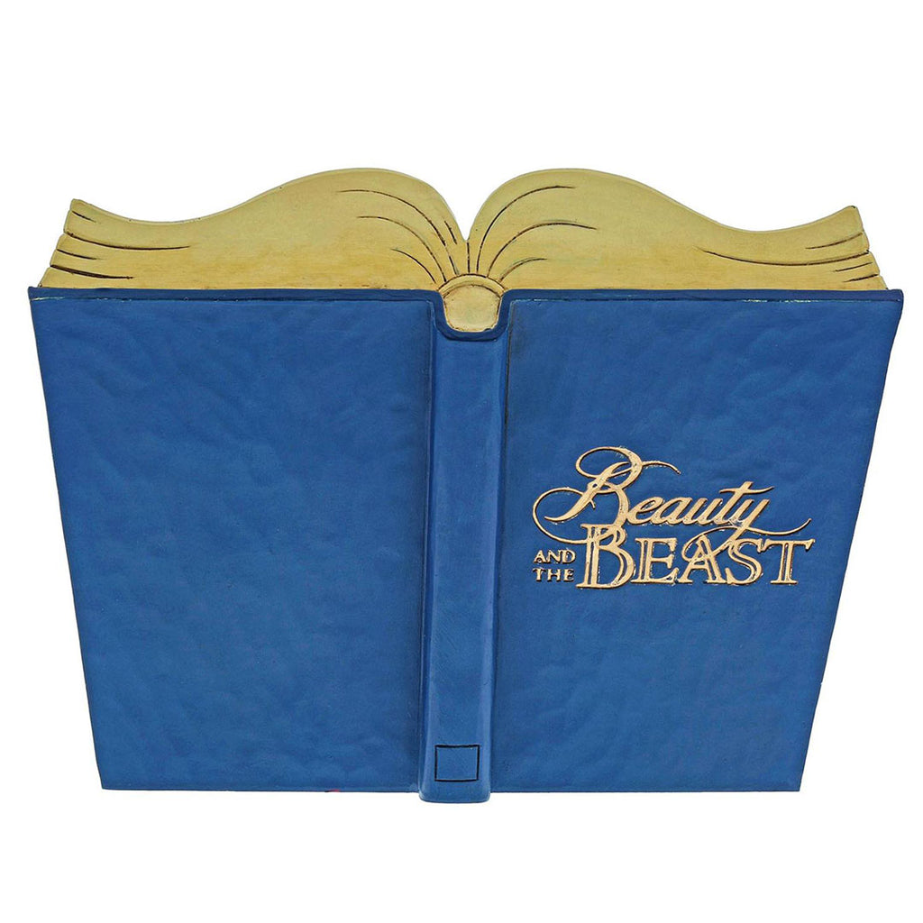 Jim Shore Beauty and Beast Storybook back