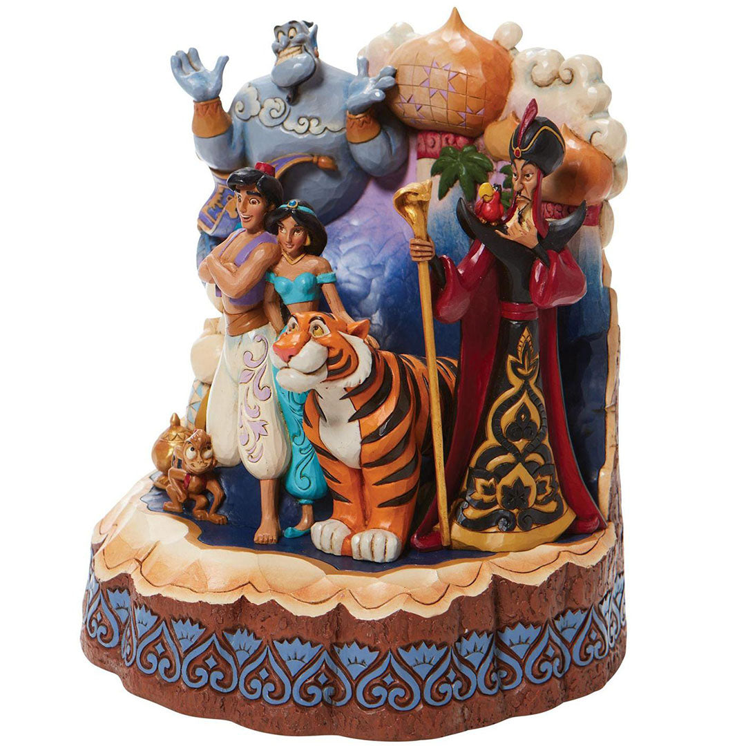 Jim Shore Aladdin Carved by Heart side