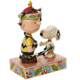 Jim Shore Charlie Brown Tangled Lights side