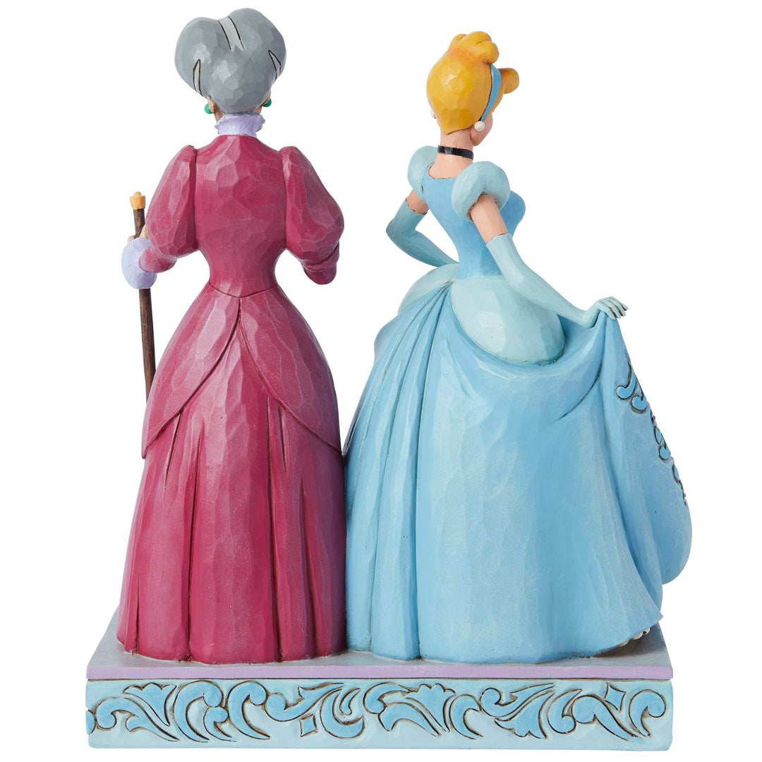 Jim Shore Cinderella vs. Lady Tremaine back