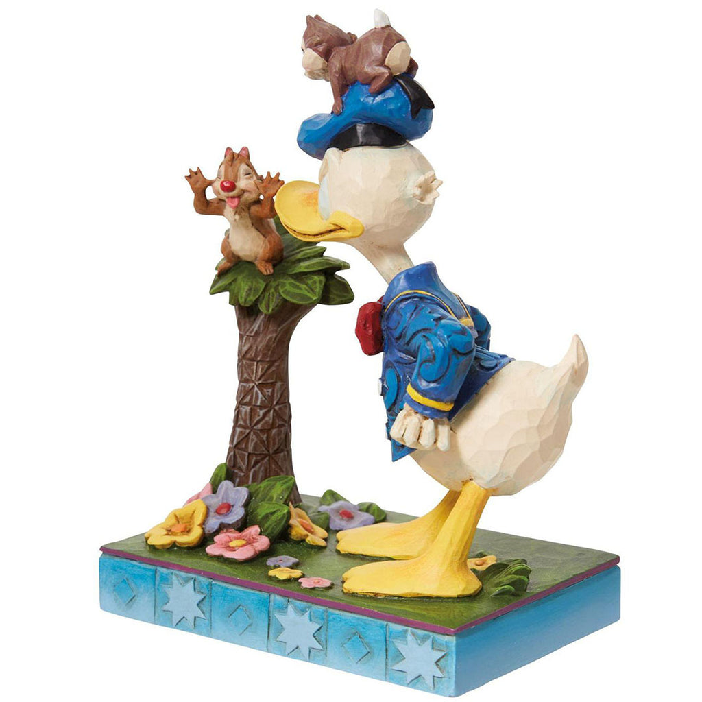 Jim Shore Donald with Chip and Dale back