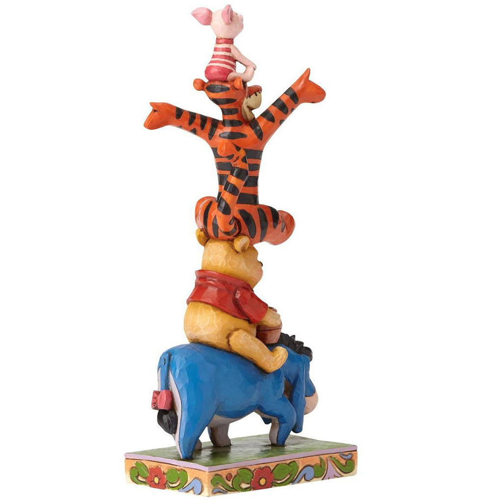 Jim Shore Eeyore Pooh Tigger Piglet back side