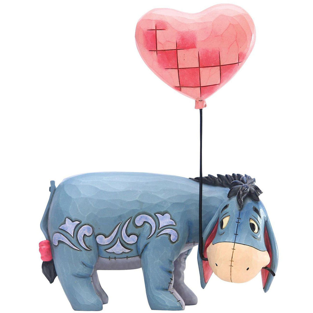 Jim Shore Eeyore with a Heart Balloon front