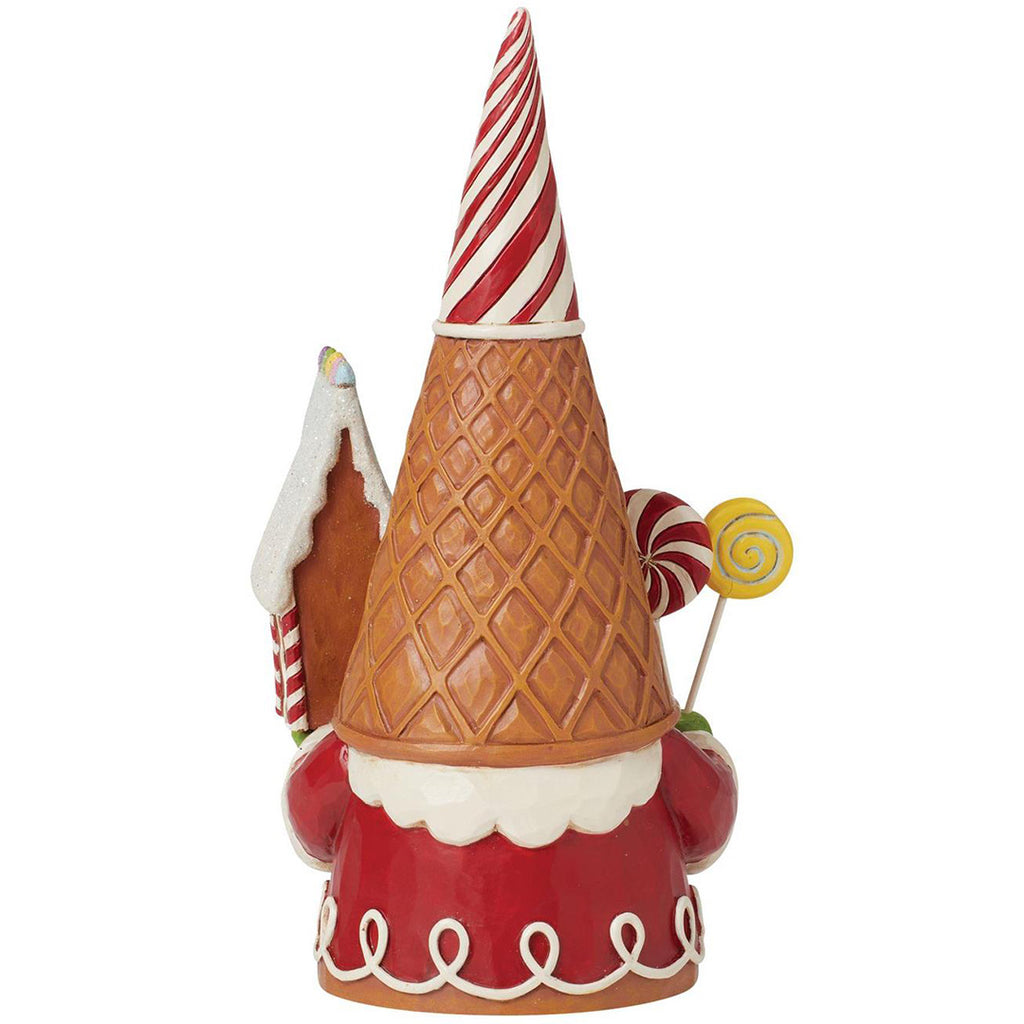 Jim Shore Gingerbread Candy Cane Gnome back