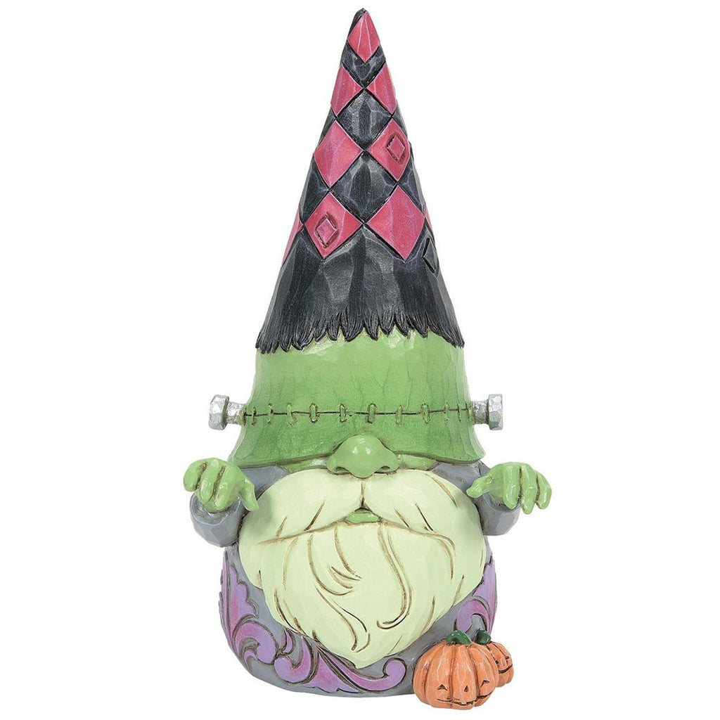 Jim Shore Green Monster Gnome 6.49" front