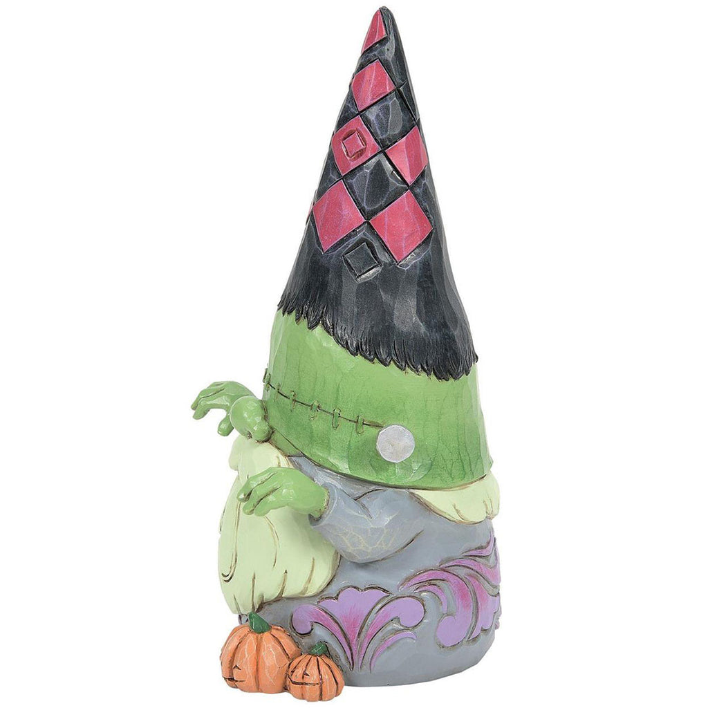 Jim Shore Green Monster Gnome 6.49" side