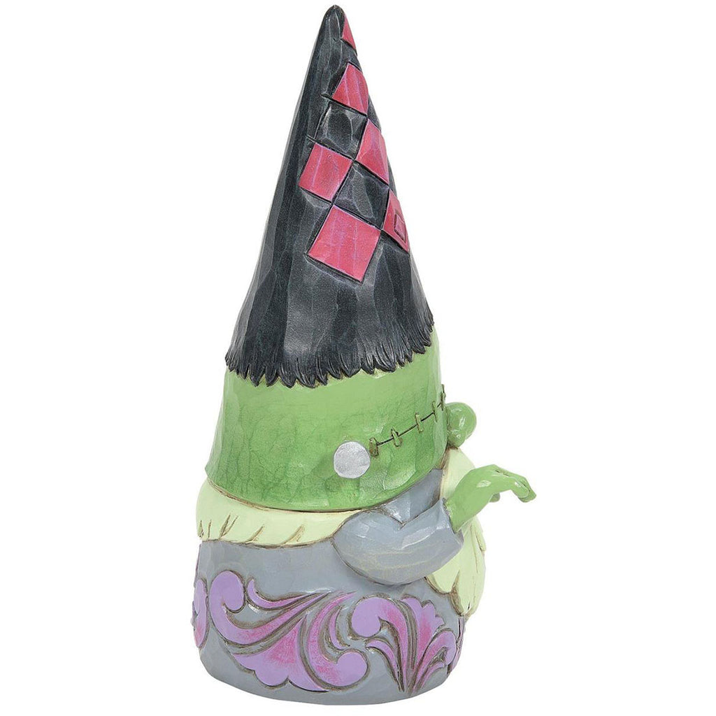 Jim Shore Green Monster Gnome 6.49" back side