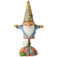 Jim Shore Harvest Scarecrow Gnome 8.25" front
