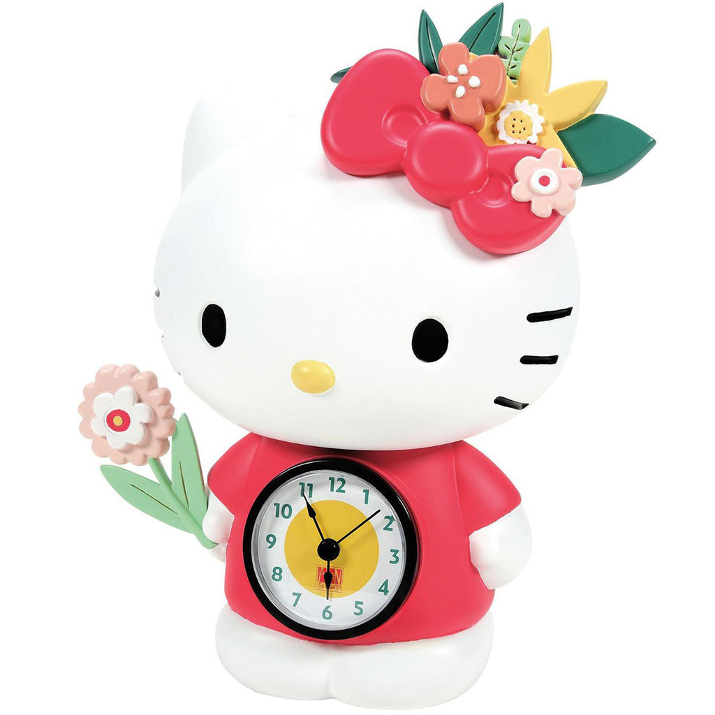 Allen Designs Hello Kitty Desk Clock front