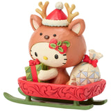 Jim Shore Hello Kitty Reindeer side