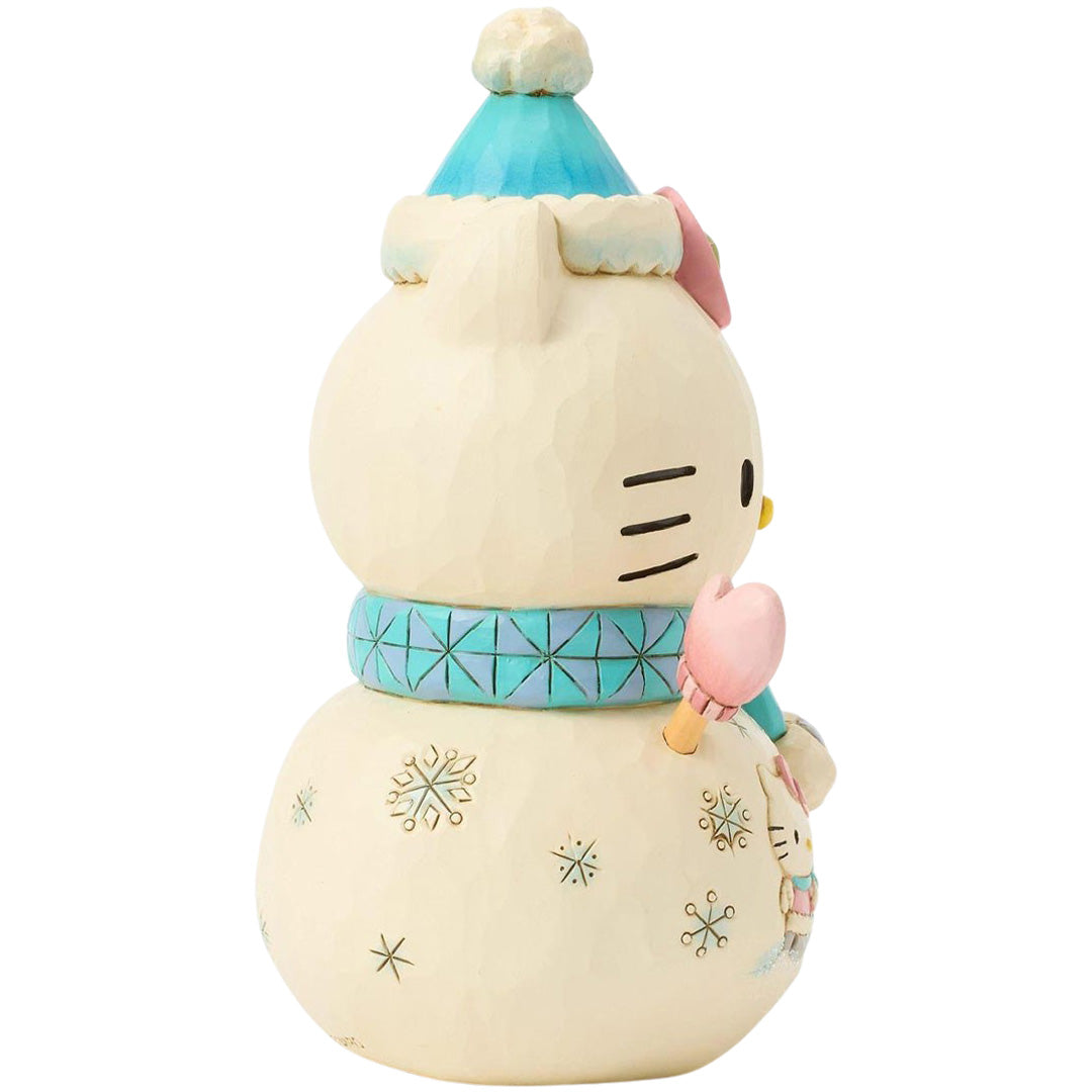 Jim Shore Hello Kitty Snowman right side