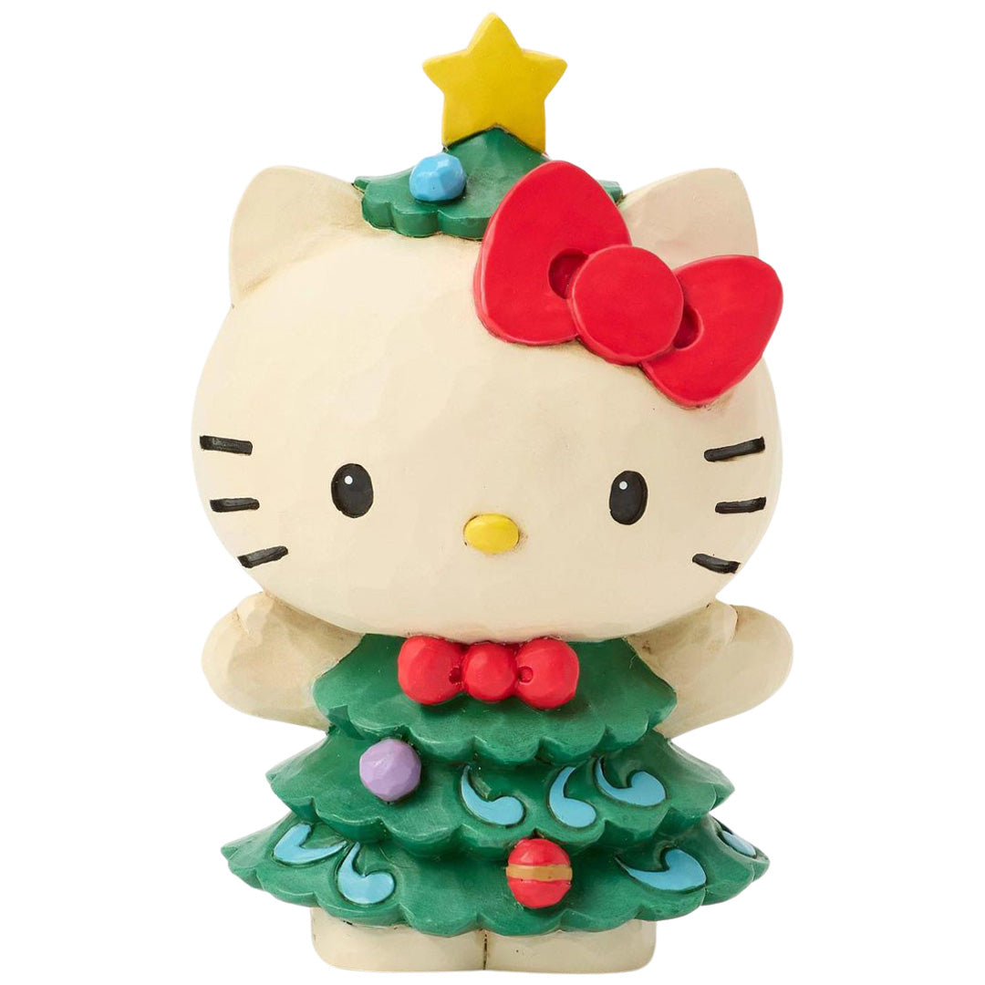 Jim Shore Hello Kitty Tree Mini front
