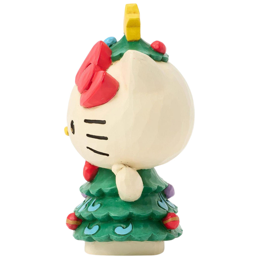 Jim Shore Hello Kitty Tree Mini left side