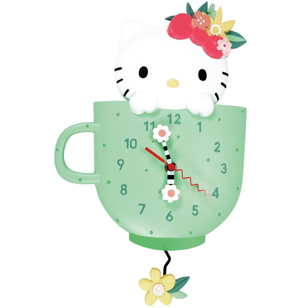 Allen Designs Hello Kitty Wall Clock front