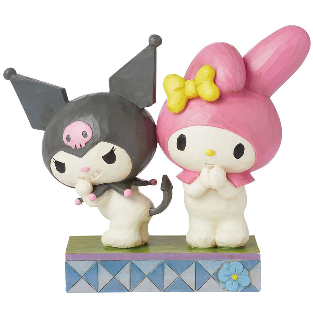 Jim Shore Kuromi and My Melody front 