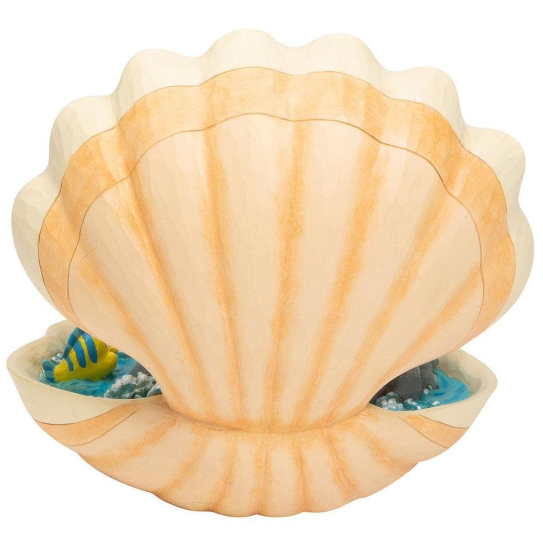 Jim Shore Little Mermaid Shell Scene back