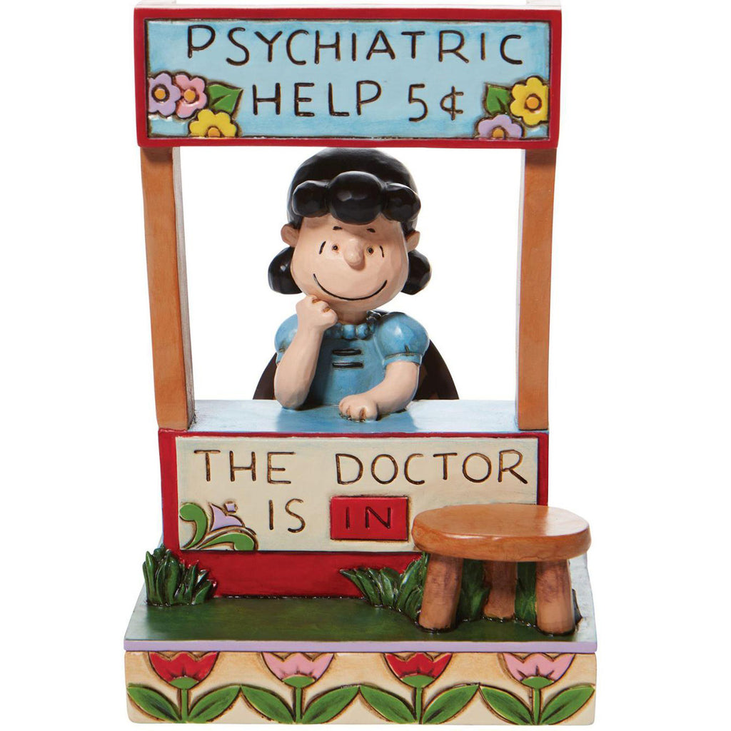 Jim Shore Lucy Psychiatric Booth Chaser front