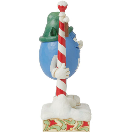 Jim Shore MMS Blue Character Elf right side