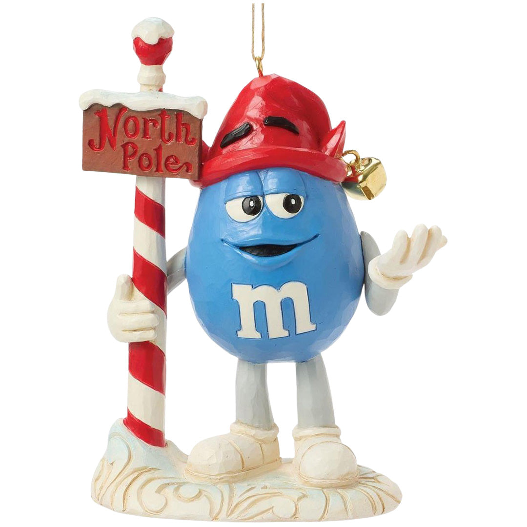 M&M'S Blue Character Elf Ornament - Thumbnail 4