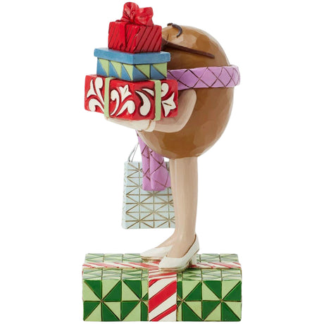 M&M'S Brown Character with Presents 5.51" side