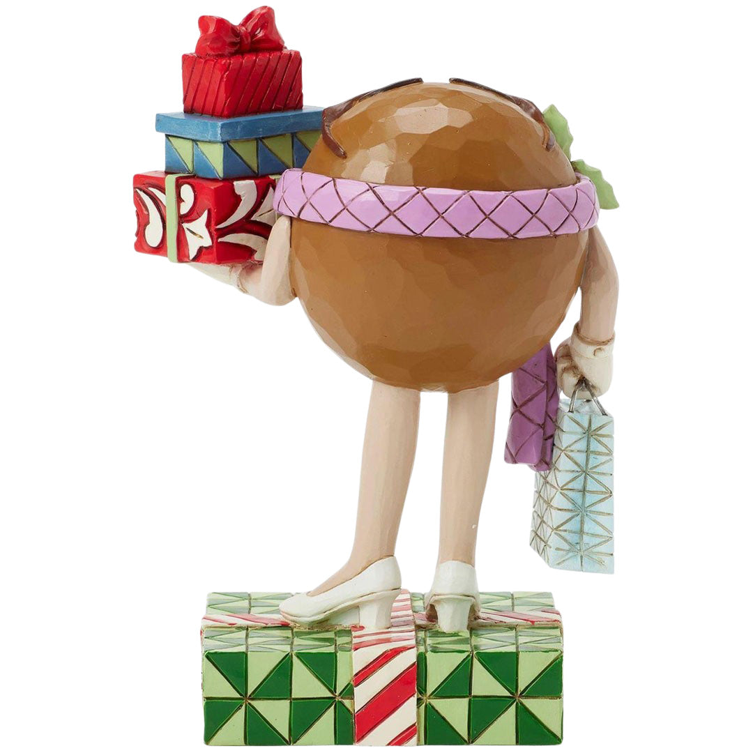 M&M'S Brown Character with Presents 5.51" back