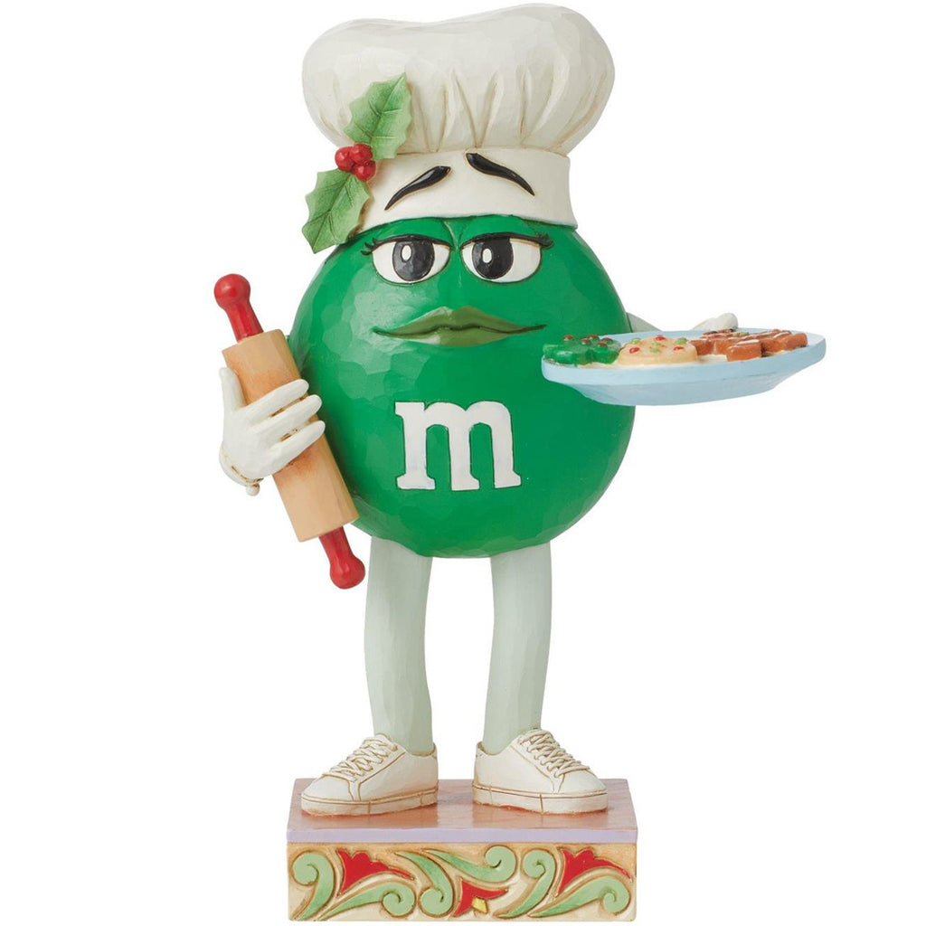 Jim Shore MMS Green Character with Cookies front