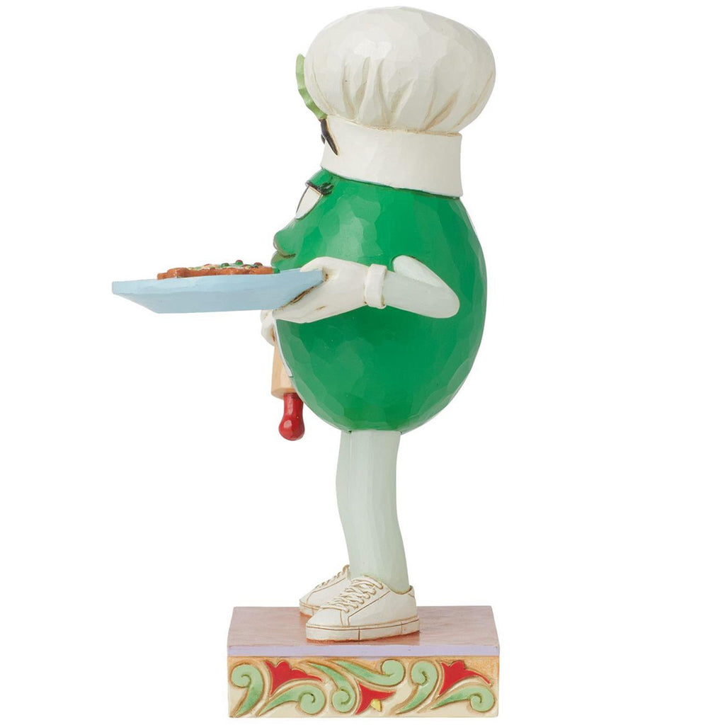 Jim Shore MMS Green Character with Cookies left side