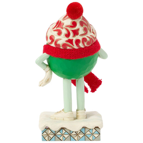 Jim Shore MMS Green Character with Scarf back